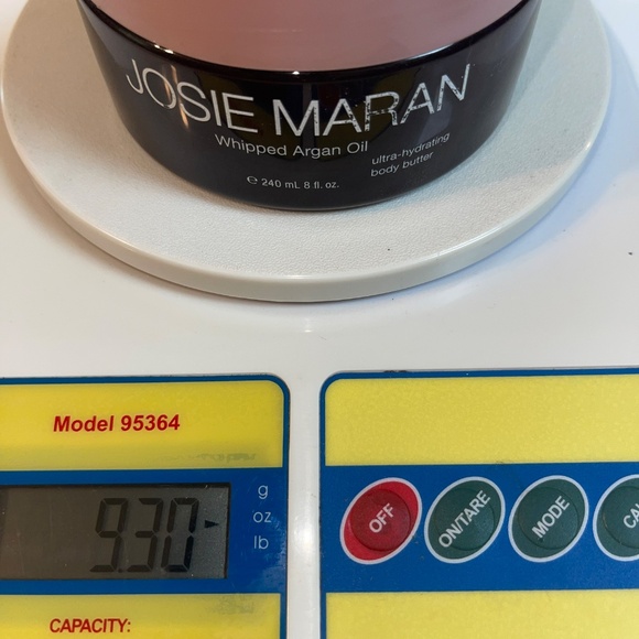 Josie Maran Whipped Argan Oil PEPPERMINT BARK Ultra-Hydrating Body Butter 8 oz. - Picture 6 of 6